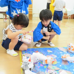 お店屋さんごっこをしました♪ イメージ